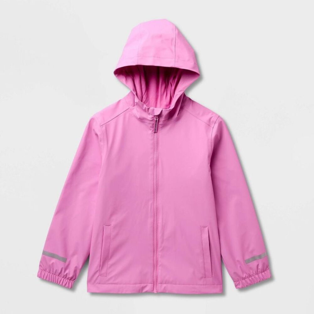 Kids' Rain Coat - Cat & Jack Mauve M